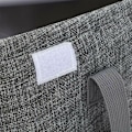 Miniatyrbillede 3 af 5: Foldbar Vasketøjskurv Opbevaringskurv med Låg Husholdning Beige-Gul