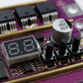 Miniatyrbild 4 av 5: Punktsvets DIY-kit 99 växlar Justerbar punktsvetsstyrkort för svetsning 18650 batteri 0,05-0,3 mm