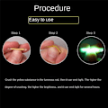 Miniatyrbilde 2 av 5: 200 stk Fiskeflyte Fluorescerende Stick Lyspinner LED Mørke Pinner Tilbehør 2,2 mm