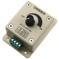 Miniatyrbillede 2 af 4: DC 12V-24V LED lysdæmperstyring Justerer enkelt farve til 5050 3528 LED-strimmel