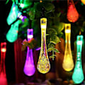 Miniatyrbillede 2 af 4: Solcelledrømmeslyskæder, 1 pakke udendørs solcelledrømmeslyskæder 8 tilstande solcelledrømmeslyskæder fe lys (størrelse: 12M 100 stk. LED)