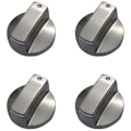 Miniatyrbilde 1 av 5: 4 stk Universelle Gasskomfyr-Knapper Metall Gasskomfyr-Knapp 6mm
