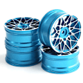 Miniatyrbilde 1 av 5: 4 stk 1/10 On-Road Drift Car 52MM Metall Felgnav RC Biler Felg for RedCat,2