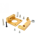 Miniatyrbillede 3 af 5: 3D-printer MK8 1,75 mm filament ekstruder kit MK8 med alle metalrammer til Makerbot Reprap venstre hånd