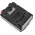 Miniatyrbilde 4 av 5: V-Lock-batteri til V-Mount NP-F F550 F570 F750 F970 D-Tap Dummy-batterikonverterplate for V-Mount LED-lysmonitor