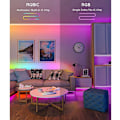 Miniatyrbild 5 av 5: LED-lampor med färgväxlande musiksynkronisering RGB-lampor APP-kontroll 5050SMD med fjärrkontroll för fest 3 meter