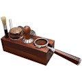 Miniatyrbillede 2 af 5: Kaffekop Holder, Stativbase, Kaffemaskine Kop Mat Station Maskine Tilbehør 51-54Mm