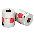 Miniatyrbillede 1 af 4: D20XL25 5mm til 8mm Fleksibel Akselkobling til 3D-printer CNC-maskine og 2 stk. Servo Trinmotor