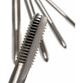 Miniatyrbild 4 av 5: Maskingängade gängtapp, 5-pack set raka flöjts gängtapp sortiment M3, M4, M5, M6, M8 Titanbelagd stål gänginsats, rak flöjt maskin gäng M