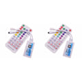 Miniatyrbillede 1 af 5: 2X SP611E Smart Bluetooth RGB Musikcontroller til WS2812B SK6812 WS2811 LED-strimler
