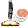 Miniatyrbilde 5 av 5: Pakke med 6 erstatningsmopper for dampmopp til Spinwave 2124 2039 2037 2039A