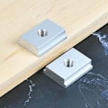 Miniatyrbillede 5 af 5: M8 T-formede Skydeslidsmøtrikker, Galvaniseret Aluminiumlegering til Træbearbejdningsbordssave og Bænke, 10 stk (Sølv)
