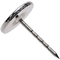 Miniatyrbillede 2 af 5: Sort Anti-Tyveri Etiket med Stift 47 x 42 mm