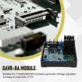 Pikkukuva 4 / 5: Gavr-8A Universaali AVR-generaattori Automaattinen jännitteen säädinmoduuli AVR-generaattori toimii hyvin