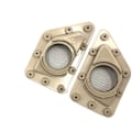 Miniatyrbilde 4 av 5: Bilde Dørpanel Audio Diskant Deksel Triple-Cornered Speaker Trim for Alphard