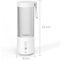 Miniatyrbild 4 av 5: 450ML Uppladdningsbar Mixer Fruktjuicer Mixer 6 Blad Bärbar Elektrisk Juicer Maker Frukt Blender Frukt Extraktorer-A