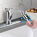 Miniatyrbilde 4 av 5: Vannkran Aerator 360～ Svingbar 2 Moduser Justerbar Bad/Kjøkkenkran Tilbehør - 24mm Hanngjenger