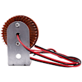 Miniatyrbild 5 av 5: 4 LED-strålkastare DC12V-85V Runda lampor Motorcykel Lokomotiv Projektor Hjälplampa Backspegel Ljus Tillbehör