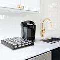 Miniatyrbild 5 av 5: 35 Håls Akryl Kaffe Kapsel Display Ställ Kaffe Bönor Förvaringshållare Kaffe K Cup Finishing Bricka 1