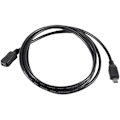 Pikkukuva 5 / 5: 1,5 m:n Mini USB B 5-nastainen uros-A-jatkokaapeli, sovitin, musta