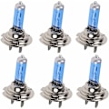 Pikkukuva 1 / 5: 6 kpl H7 100w Super Bright White Xenon Halogeeni Polttimo 12V Auton Päävalaisin Sumuvalo Lamppu Vaihto
