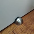 Pikkukuva 2 / 5: 4 kpl Metalliset Magneettiset Ovienpysäyttimet, Ruuvattavat Lattia-Ovienpysäyttimet, Porattavat Itsestään Liimautuvat Ovienpysäyttimet Ovien ja Seinien Suojaksi, Harjattu Teräs