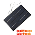 Miniatyrbilde 3 av 5: 2W 5V Solcellepanel USB Batterilader Utendørs Bærbar for Bærbar PC Bank Vanntett Polysilicon Sollader