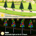 Miniatyrbilde 3 av 5: Solcelled LED-juletrærlys 2 stk 75 cm Utendørs belysning Dekorativ landskapsbelysning Ideelt for hage eller plen