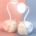 Miniatyrbillede 3 af 5: Børne LED Bordlampe med USB Opbevaring Genopladelig Studie Bordlampe Øjenbeskyttelse Smart Student LED Bordlampe B