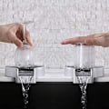 Miniatyrbillede 2 af 5: Hane Glas Skyl, til køkkenvaske, Bar Glass Vaskemaskine til alle slags kopper, kan rengøres 360 grader, ingen døde hjørner B