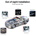 Miniatyrbild 4 av 5: 360° Panoramisk vy Car Camera 1080P AHD System Höger + Vänster Bak för Android Auto Radio