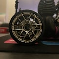 Pikkukuva 2 / 5: 4 kpl jarrulevyä, metalliset vanteen reunat, metalliset kuusikulmaiset sovittimet, 12 mm, 1/10 Sakura D4 -maantieajokilpailuun tarkoitettuun RC-autoon, hopea