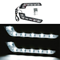 Miniatyrbillede 2 af 5: 4X 12V Super DRL LED Bil Dagkørelys Vandafvisende Kørelygter Bilstyling