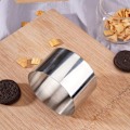 Miniatyrbilde 3 av 5: Rund kakeformring, minikake og konditoriring i rustfritt stål, rund matring, dessertmatringer sett matforming 2,4 tommer