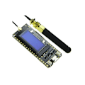 Miniatyrbild 5 av 5: ESP-32 Wifi Bluetooth Utvecklingskort Modul Blå Display 0,96 Tum Lora32 Lora 868Mhz ESP32 Lora Oled Med Antenn