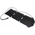 Miniatyrbillede 3 af 5: Bærbar solcellepanel kit foldbar solcellelader 15W 5V USB vandtæt ETFE solcellepanel USB-porte udendørs campinglader
