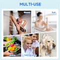 Miniatyrbillede 3 af 5: 5 Shower Filter Udskiftning Dele, 20 Trins Brushoved Filter til Dure, Høj Effektivitet Shower Filter