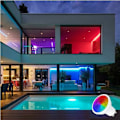 Miniatyrbilde 3 av 5: Fargeskiftende GU10 RGB LED-spotlight, dimmbare RGBW LED-pærer med infrarød fjernkontroll, varm hvit LED-spotlight (2700K-6500K) - (4-pakning)