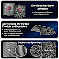 Miniatyrbillede 3 af 4: PEO PET Byggeplade til Bambu-Lab X1/X1C/X1E/P1P/P1S/A1 3D-printer, + 257 X mm Fiber