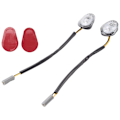 Miniatyrbild 3 av 5: 2 st LED-blinkers, infällda indikatorlampor för YZF R1 R3 R6 R6S FZ6 FZ1 FZ FZ6R FZ07 FZ8 FZ09 TMAX MT-07 MT-09