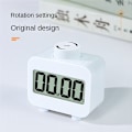 Miniatyrbillede 4 af 5: Visuel Roterende Køkken Digital Timer Tæller Ned & Tæller Op Indstilling Buzzer eller Blinkende Lys