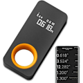 Miniatyrbillede 1 af 5: 98ft Laser Afstandsmåler, Mini Bærbar Digital Laser, ±2mm Nøjagtighed, Bluetooth, OLED Display, Måling af Længde