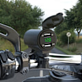 Miniatyrbilde 4 av 5: Styrmontert mobiltelefonlader Dobbel USB-billader 3.1A-lading med spenningsdisplay Grønn