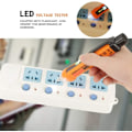 Miniatyrbild 3 av 5: PEAKMETER PM8908C Spänningstestare med LED-indikator AC12-1000V