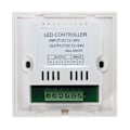 Miniatyrbillede 3 af 5: DC 12-24V LED Touch Wall Controller Panel med lysstyrkeændring Dimmer Switch til justering af lys (Farve: Hvid)