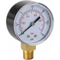 Manometer til vand Manometer til swimmingpool Manometer Trykmåling er 0 15psi eller 0 1bar