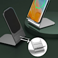 Miniatyrbilde 5 av 5: Magnetisk holder for bærbar PC-skrivebordslader Vertikal lading 15W lading (svart)