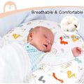 Pikkukuva 5 / 5: Bassinet-vaunun pehmeä lakanasetti, 2 osaa 82 x 41 x 8 cm vauvan pehmeä lakanasetti, vauvan patjan suojus, premium-patja vaunuun, bassinet-vaunuun