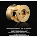 Miniatyrbilde 5 av 5: Oldham-kobling for 3D-printer VzBoT Z-skrue Hot Bed 3D-printer Z-skrue