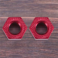 Miniatyrbilde 5 av 5: 4 stk 17mm M10 metallhjul sekskantmutter M10XP1.0 NT002 for JLB Racing CHEETAH 11101 21101 J3 Speed ​​1/10 RC bil oppgraderingsdeler